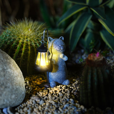 Chat À Lueur Dorée-Lampe Veilleuse